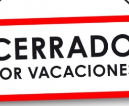 Cerrado por vacaciones