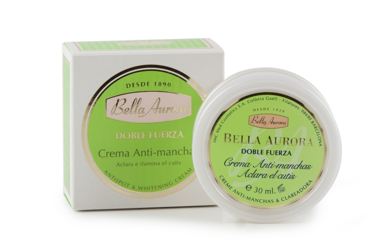 Bella Aurora Double Strength Original Anti-Spot Facial Moisturizing Cream  for Women at Night for Dry Skin, 30 ml