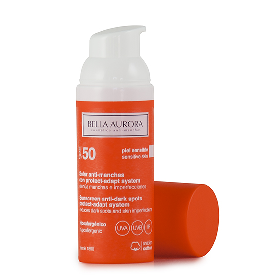 Facial Sunscreen Fluid - Bella Aurora Anti-Manchas Treatment SPF50+