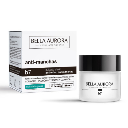 b7 Crema antiedad y antimanchas para piel mixta-grasa