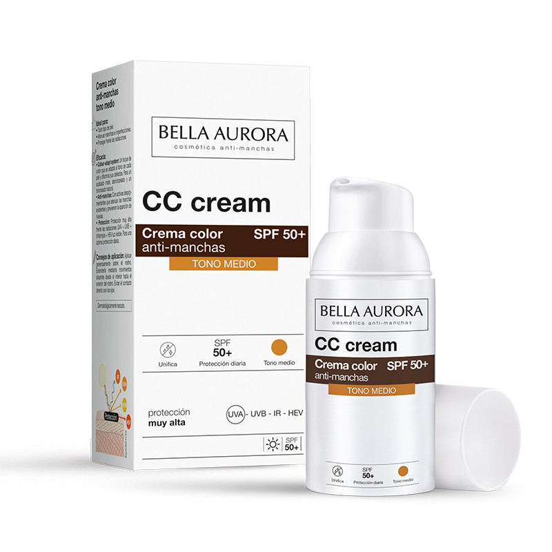 Bella Crema De Día Multi-Perfeccionadora BELLA AURORA Tratamiento diario  antiedad y anti-manchas precio