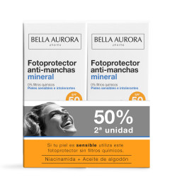 Duplo 50% Fotoprotector anti-manchas Mineral