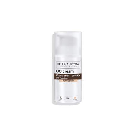 CC Cream antimanchas SPF50+. Tono claro