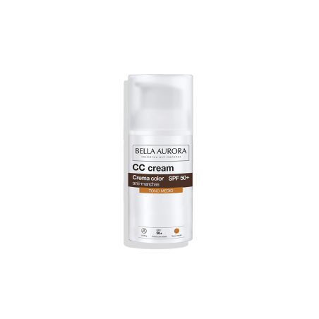 CC Cream antimanchas SPF50+. Tono medio