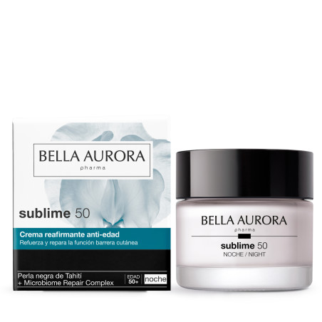 Sublime 50 noche crema reafirmante anti-edad