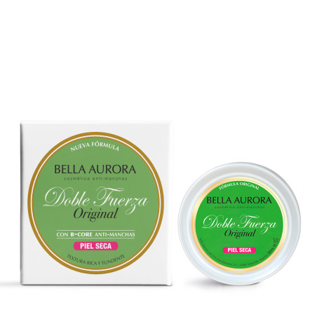 Doble Fuerza para piel seca. Crema aclarante