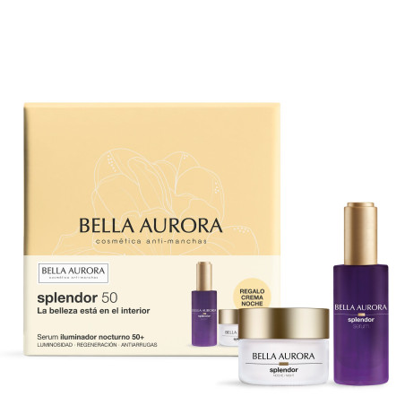 Pack Splendor Sérum Iluminador Nocturno + Crema de Noche