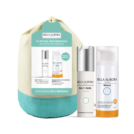 Pack Bio10 Forte sensitive + Fotoprotector Solar Mineral