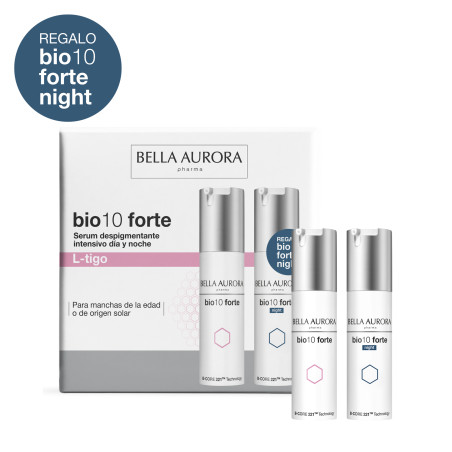 Pack Antimanchas Bio10 forte L-tigo + Bio10 forte Night de Regalo